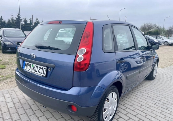 Ford Fiesta cena 7900 przebieg: 185300, rok produkcji 2006 z Lębork małe 92